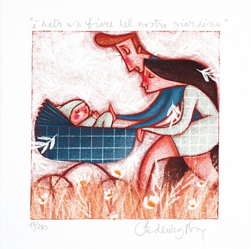 Federica Porro - &Egrave; nato un fiore nel nostro giardino (lui)